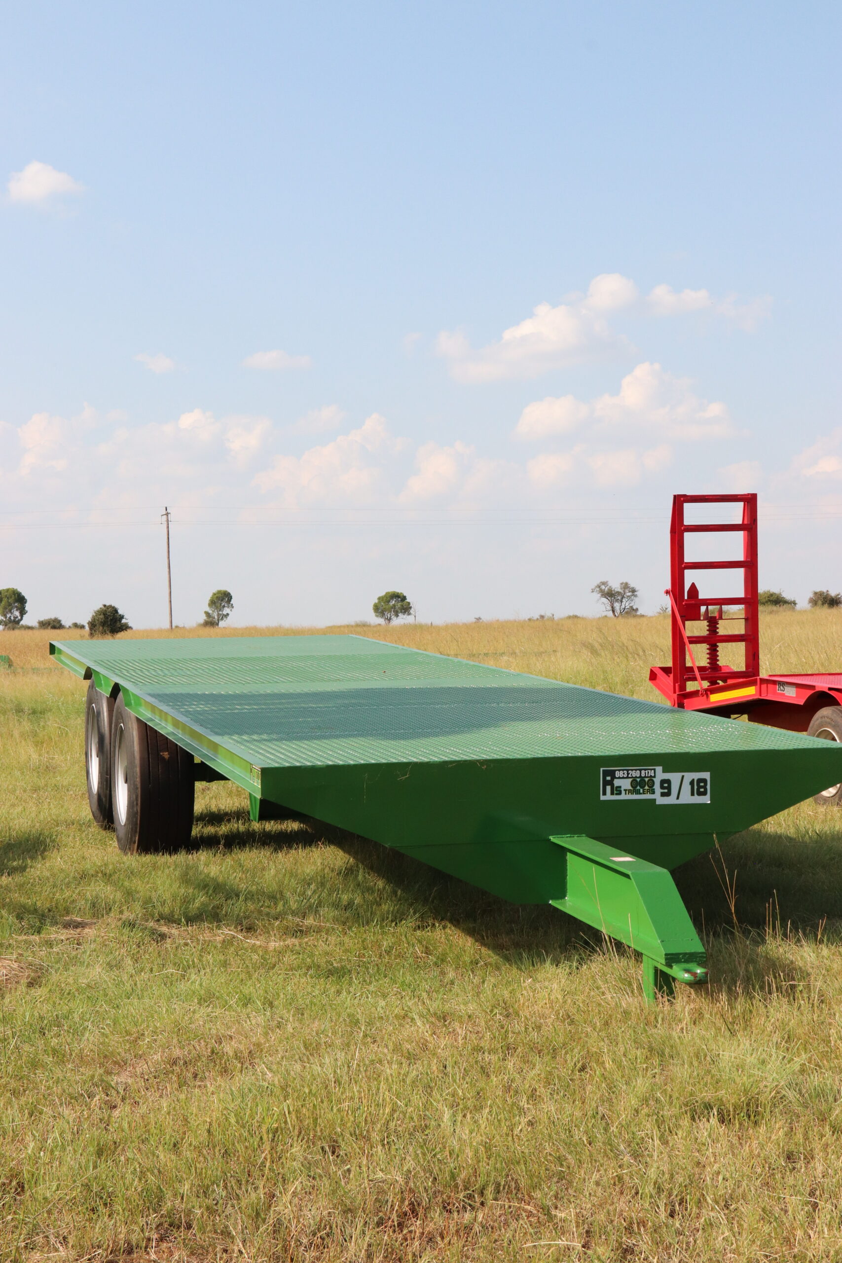 Lot 141- Bale trailer